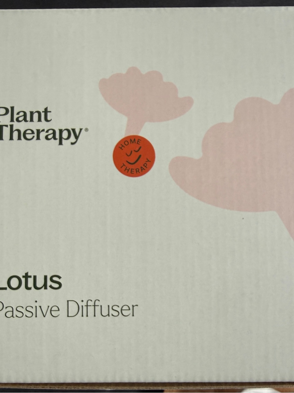 Plant Therapy Lotus Passive Diffuser - White with 2 oils